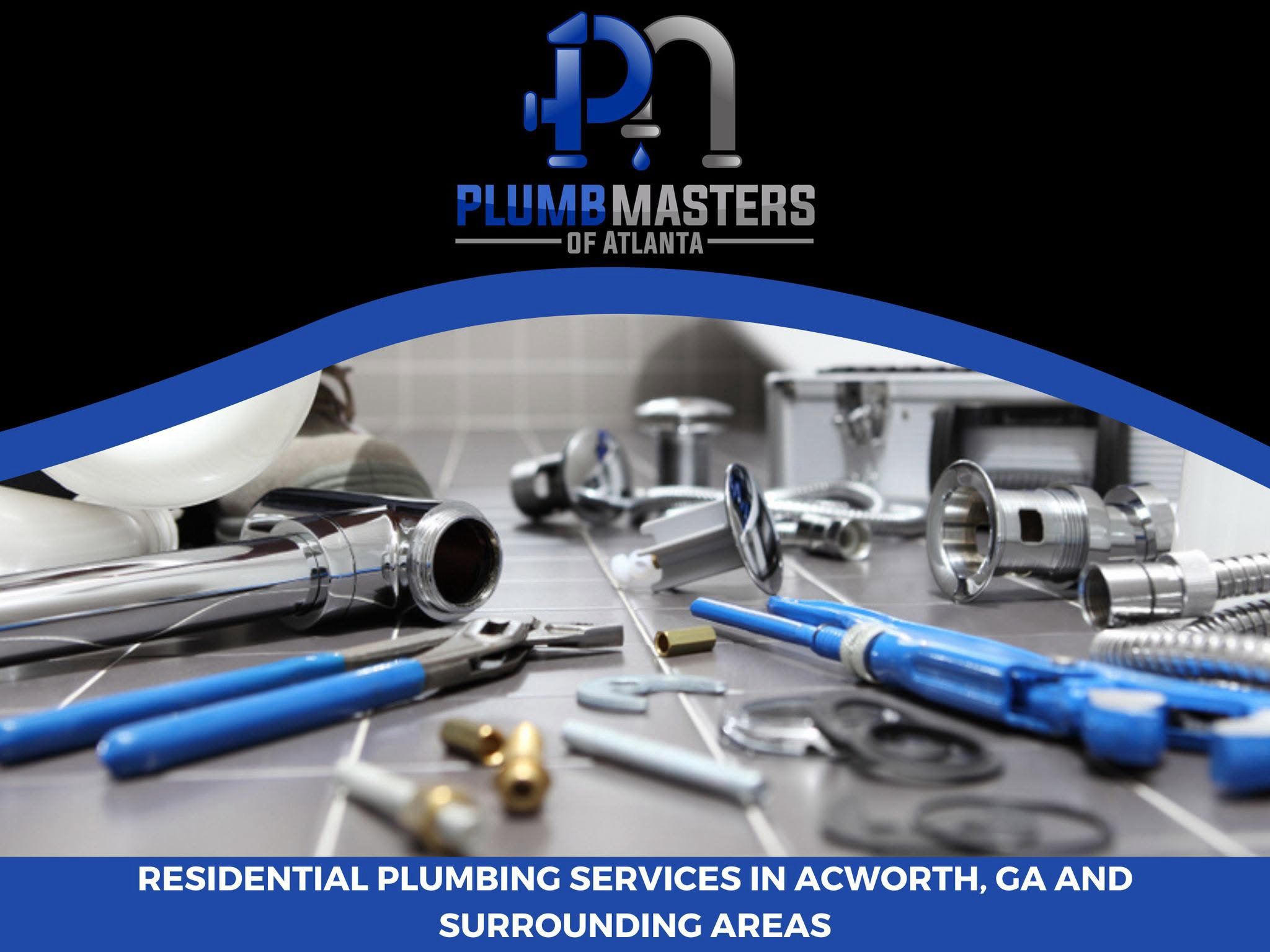 Plumbmasters of Atlanta professional plumbing services including drain cleaning, water heater repair, and pipe installation